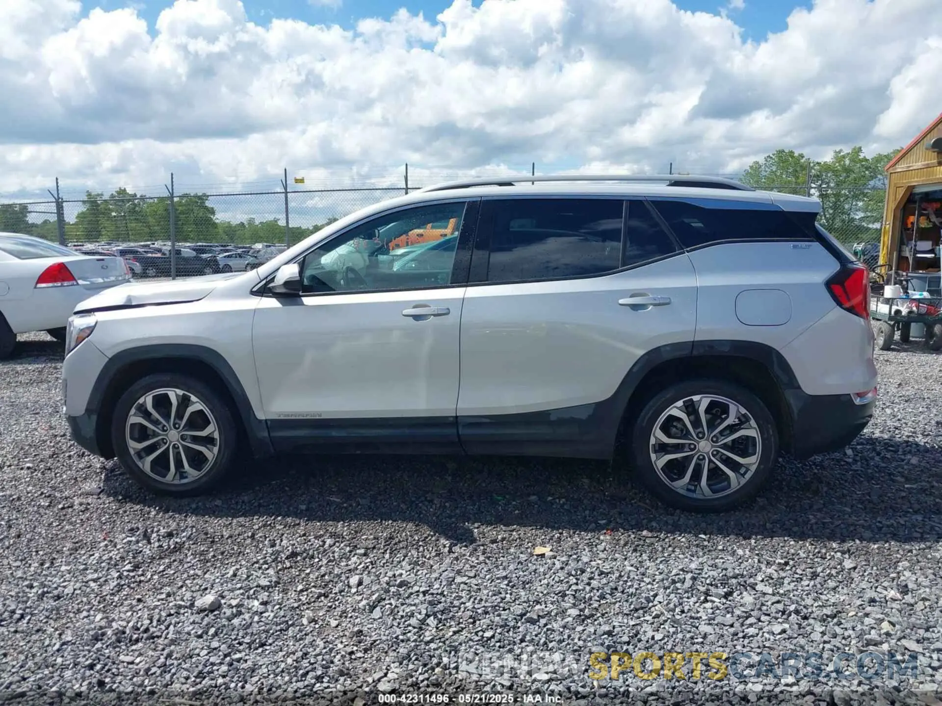 14 Photograph of a damaged car 3GKALPEV5ML317536 GMC TERRAIN 2021