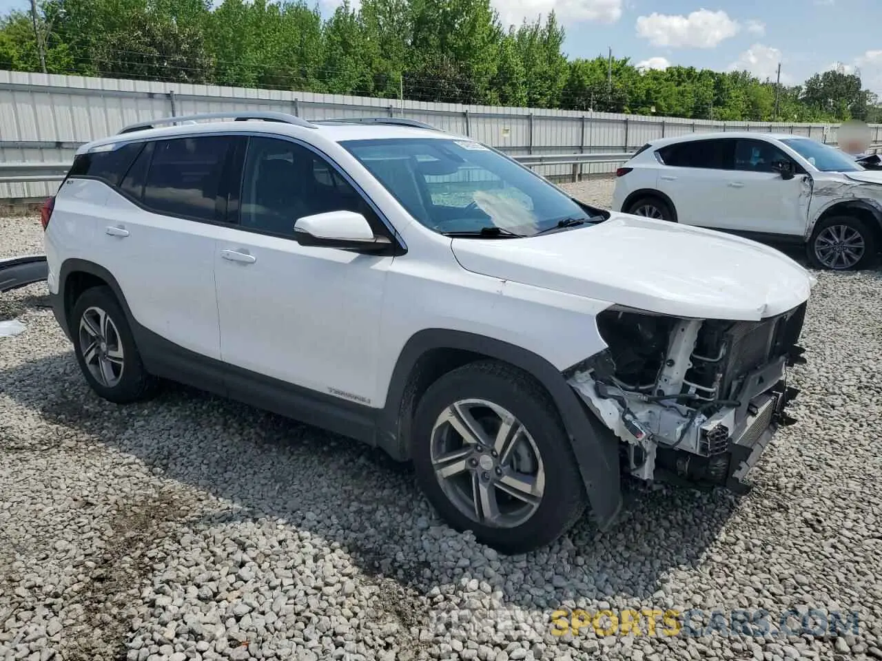 4 Photograph of a damaged car 3GKALPEV5ML346387 GMC TERRAIN 2021