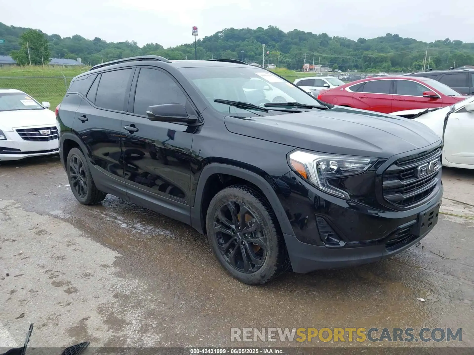 1 Photograph of a damaged car 3GKALPEV5ML354781 GMC TERRAIN 2021