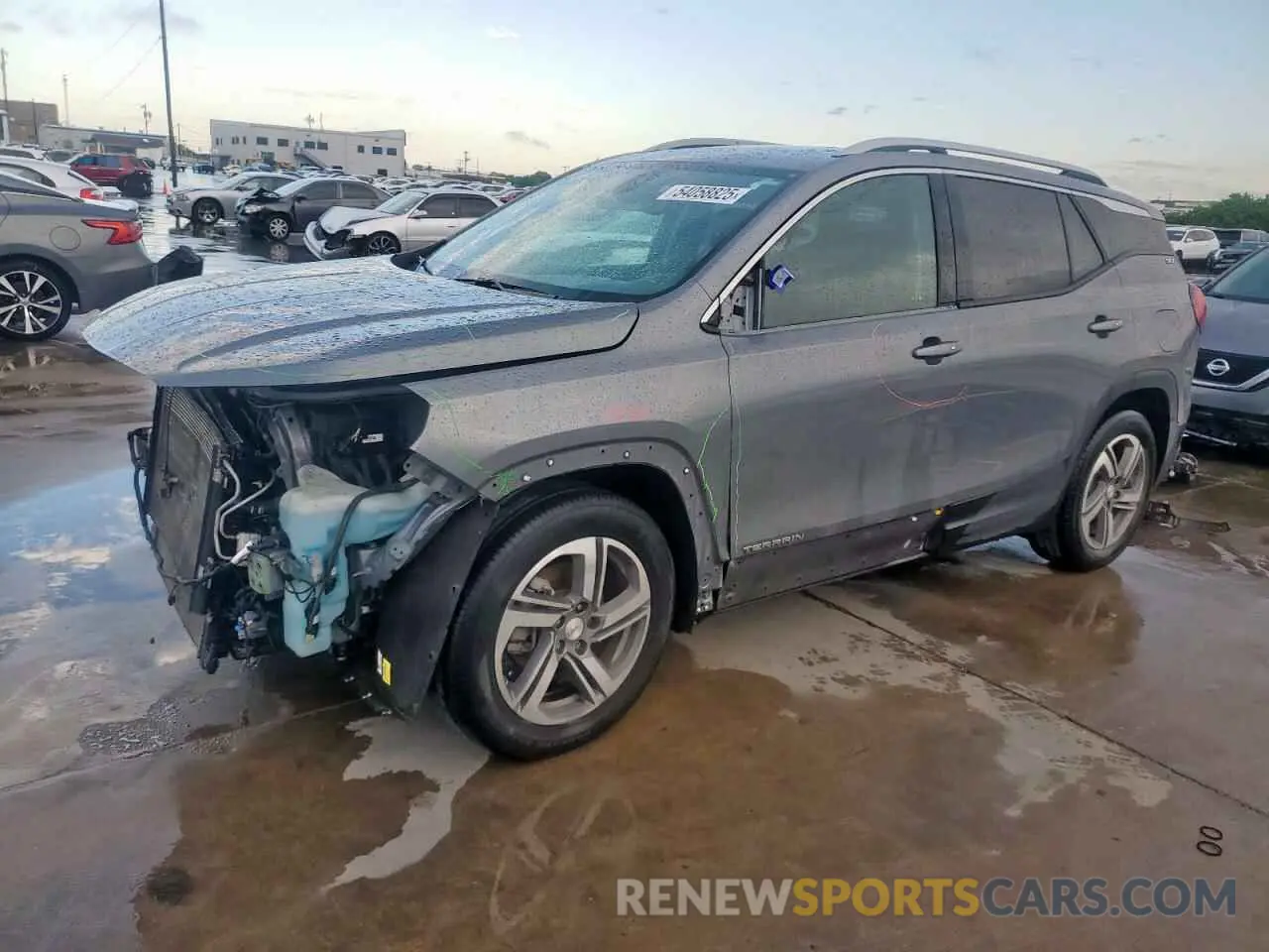 1 Photograph of a damaged car 3GKALPEV5ML383245 GMC TERRAIN 2021