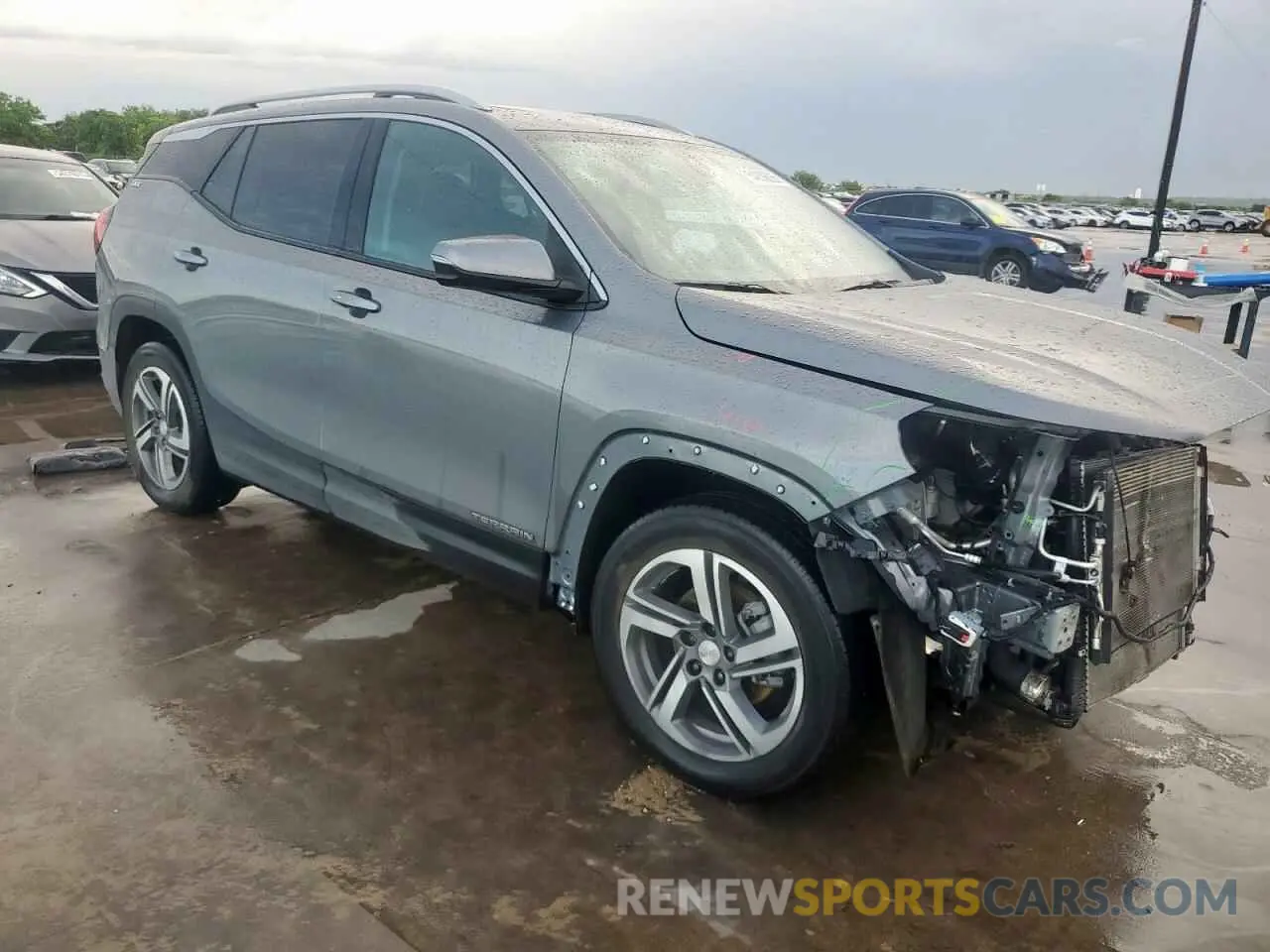 4 Photograph of a damaged car 3GKALPEV5ML383245 GMC TERRAIN 2021