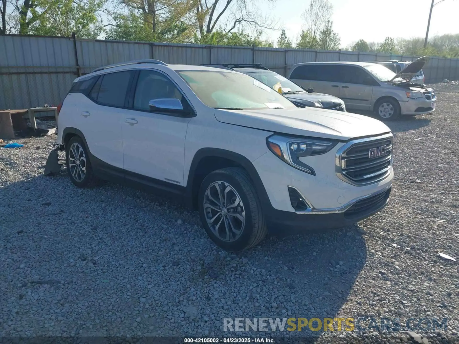 1 Photograph of a damaged car 3GKALPEV6ML303404 GMC TERRAIN 2021