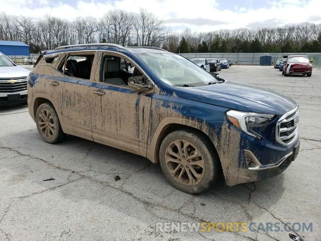 4 Photograph of a damaged car 3GKALPEV6ML308568 GMC TERRAIN 2021