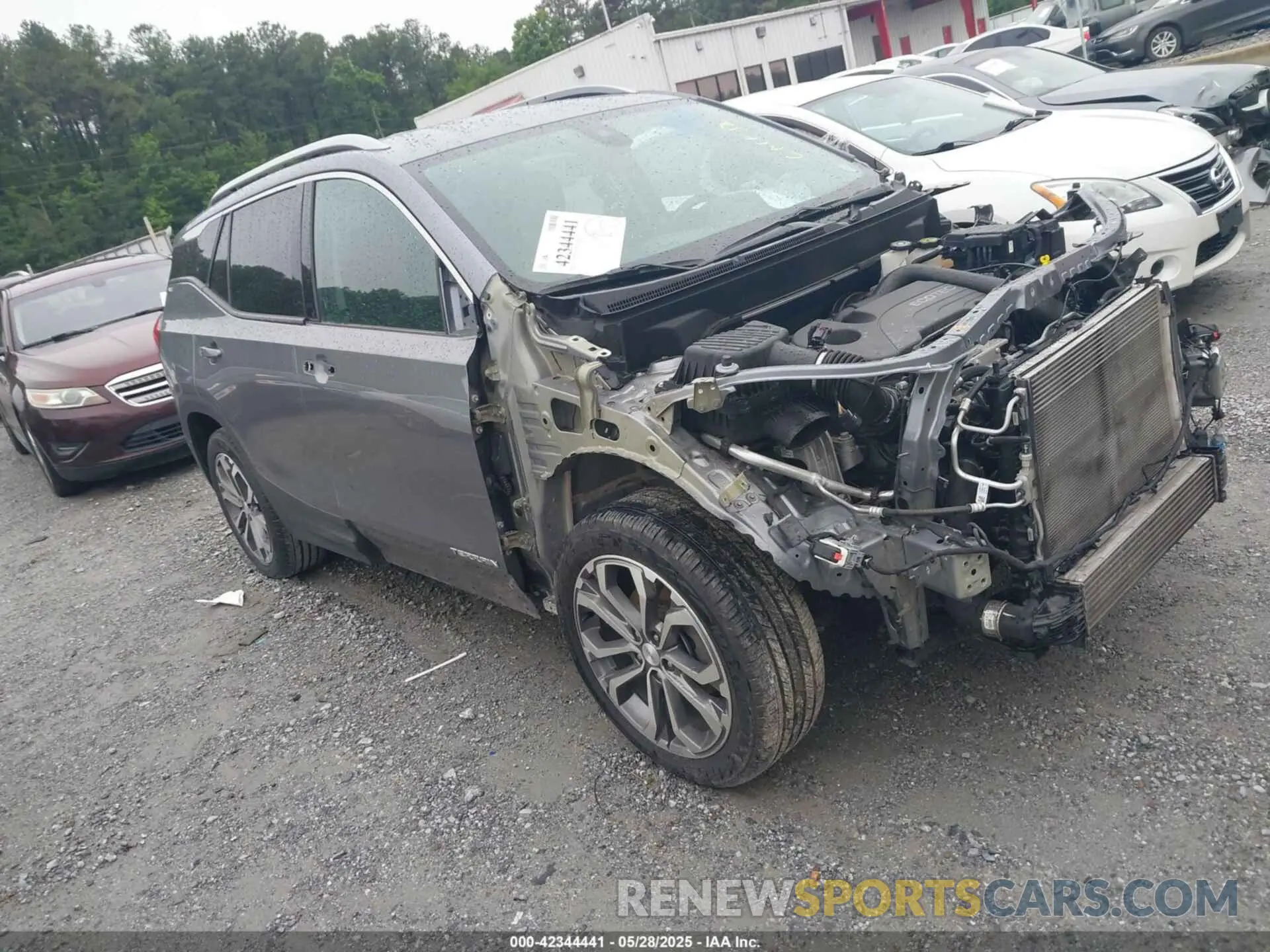 1 Photograph of a damaged car 3GKALPEV6ML315889 GMC TERRAIN 2021