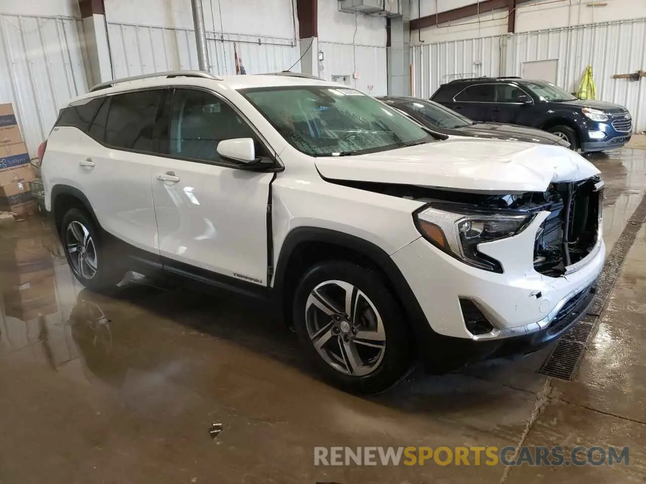 4 Photograph of a damaged car 3GKALPEV7ML313553 GMC TERRAIN 2021
