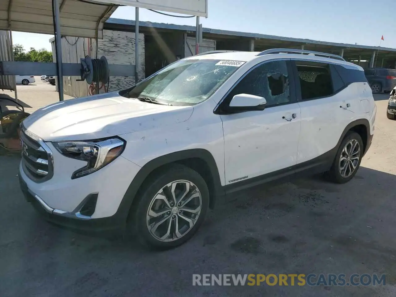 1 Photograph of a damaged car 3GKALPEV8ML316980 GMC TERRAIN 2021