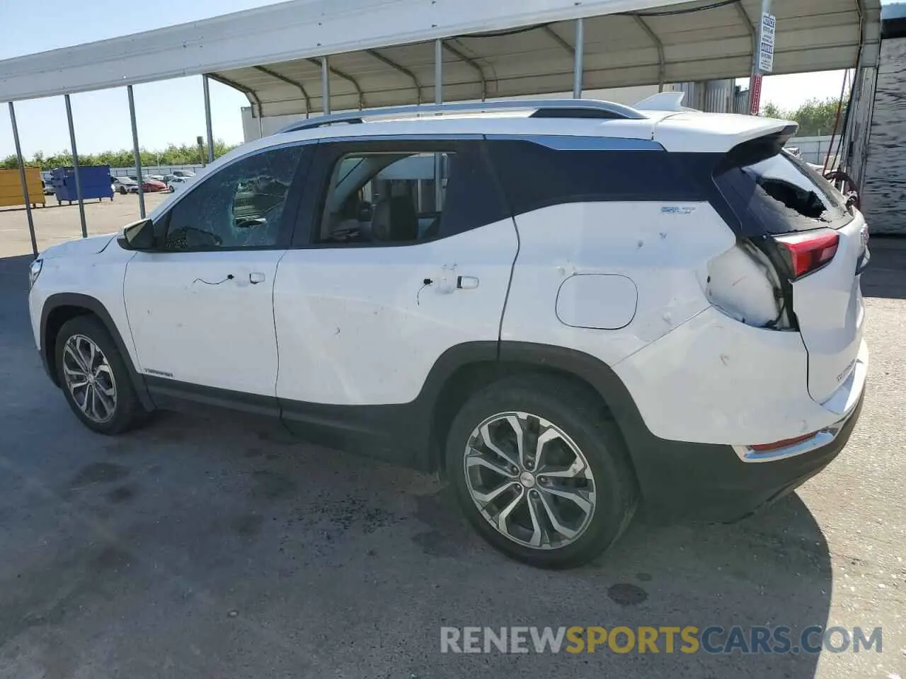 2 Photograph of a damaged car 3GKALPEV8ML316980 GMC TERRAIN 2021