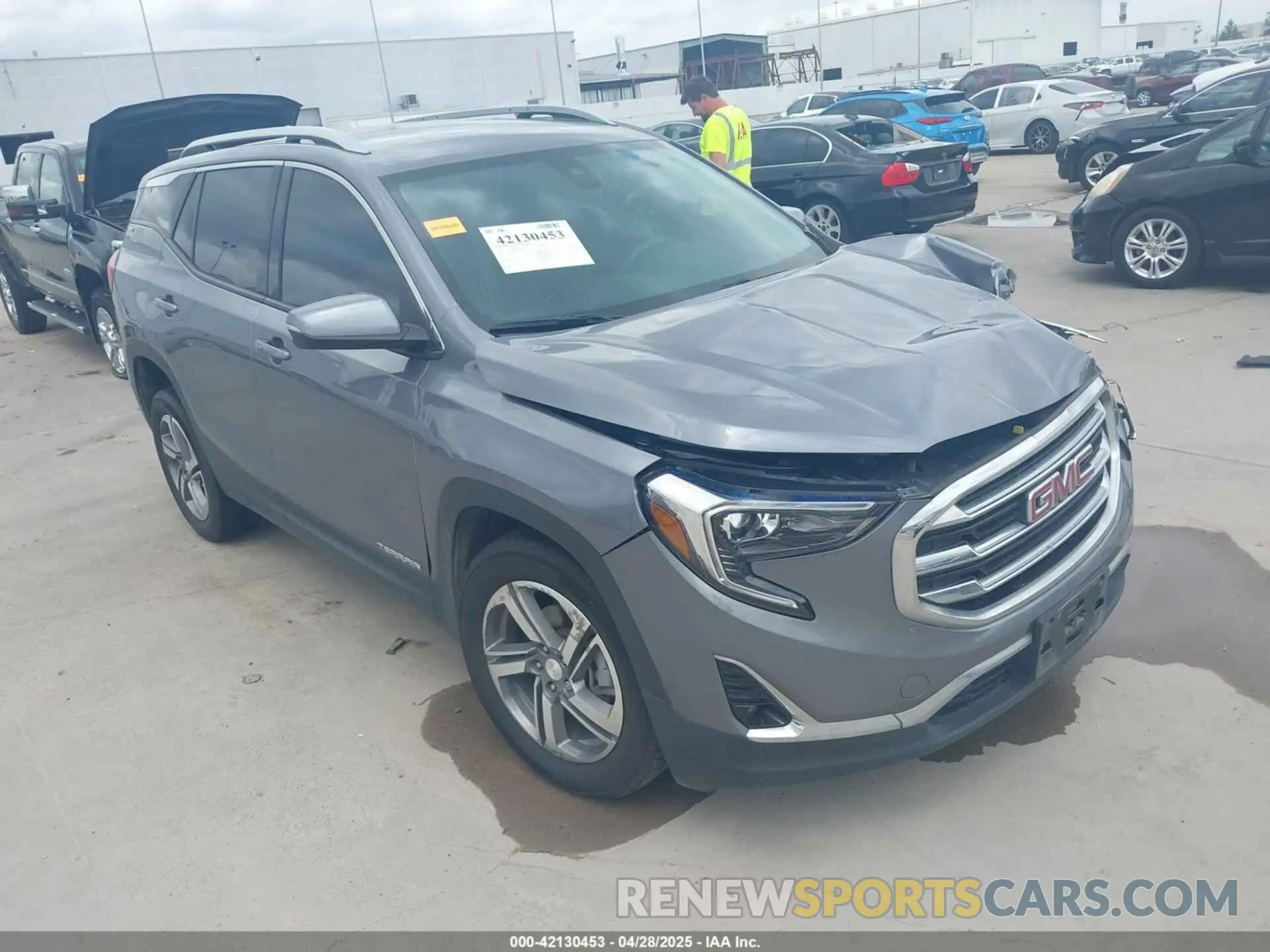 1 Photograph of a damaged car 3GKALPEV8ML379948 GMC TERRAIN 2021