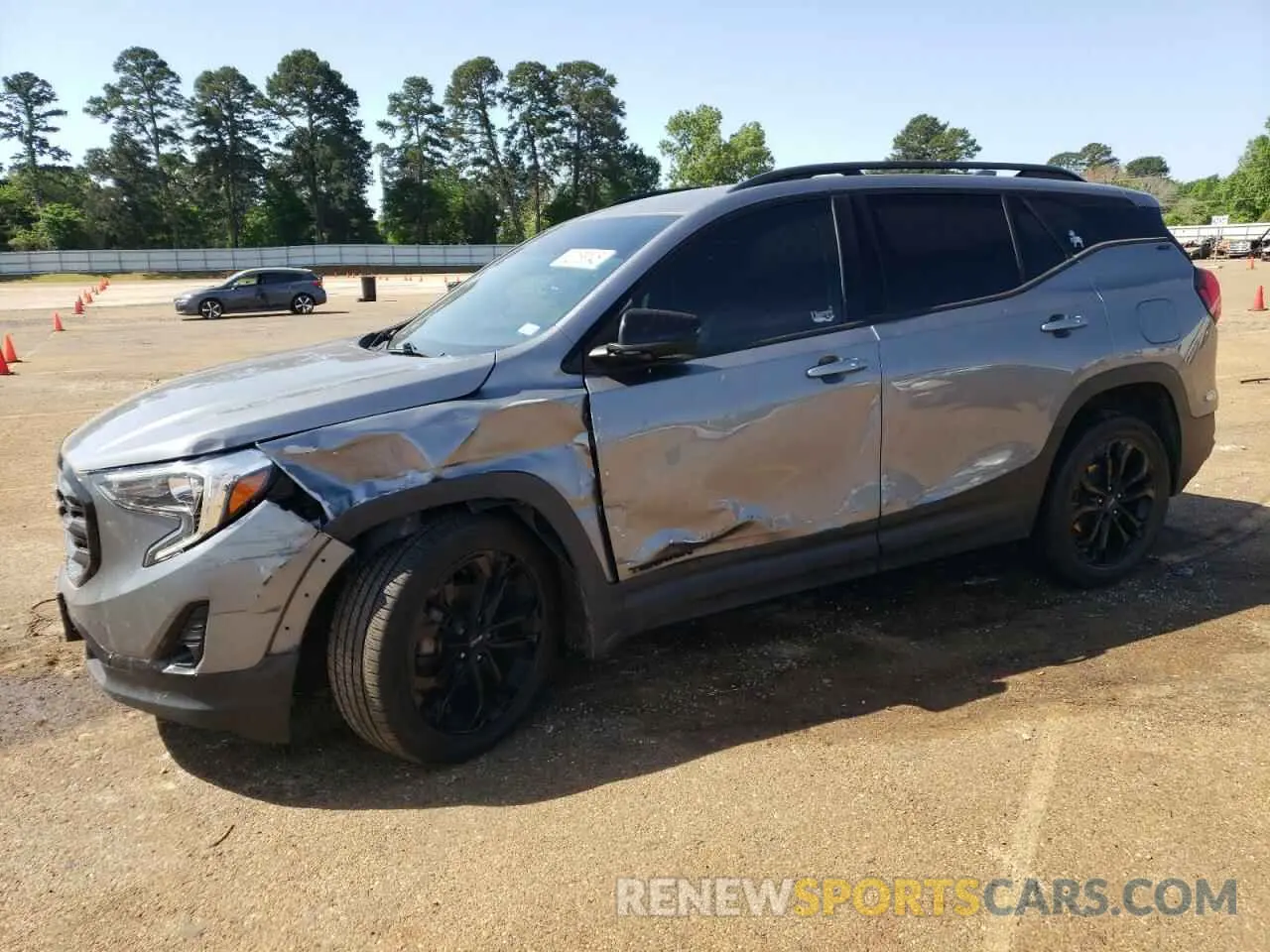 1 Photograph of a damaged car 3GKALPEV9ML314400 GMC TERRAIN 2021
