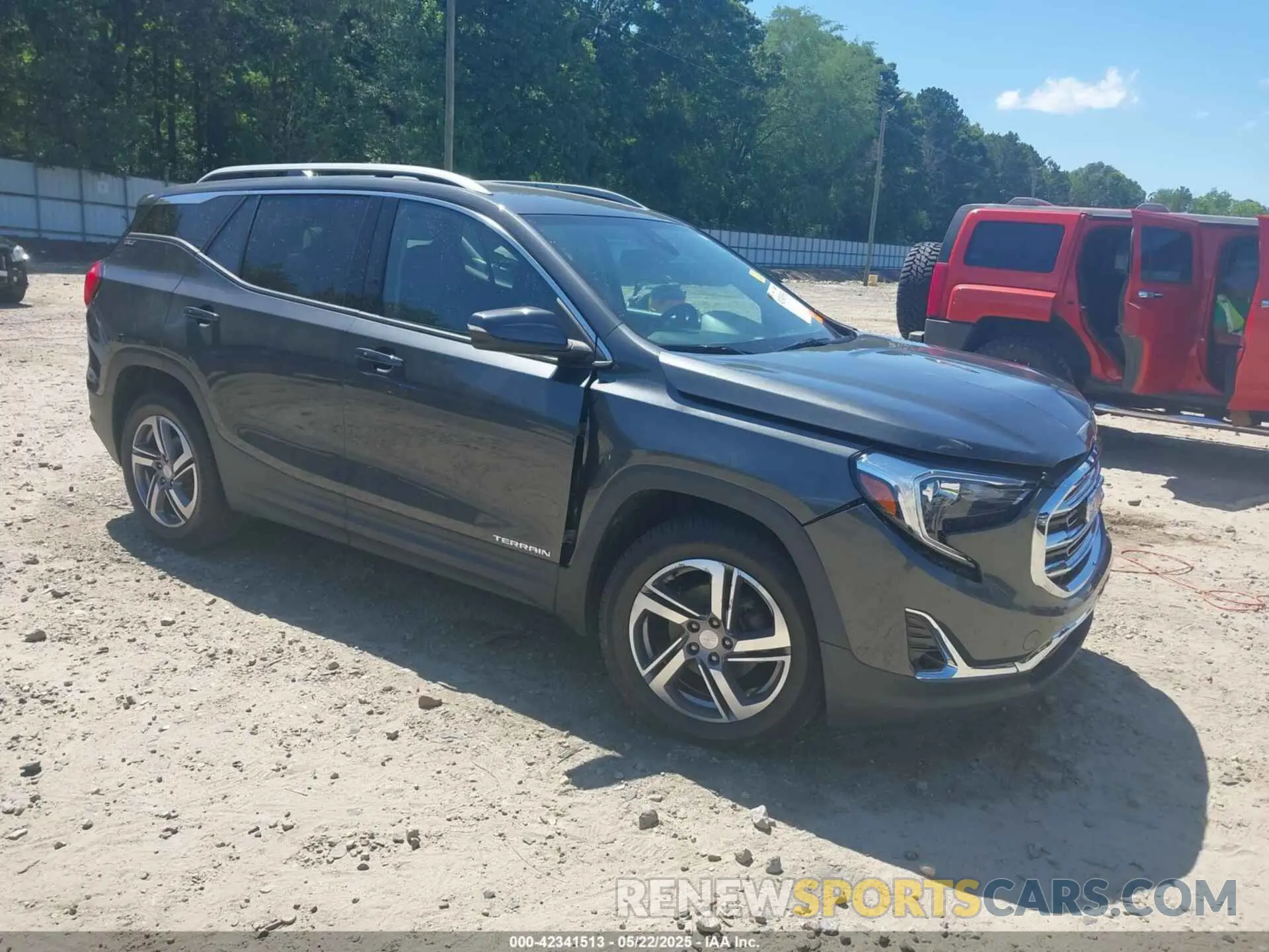 1 Photograph of a damaged car 3GKALPEV9ML333500 GMC TERRAIN 2021