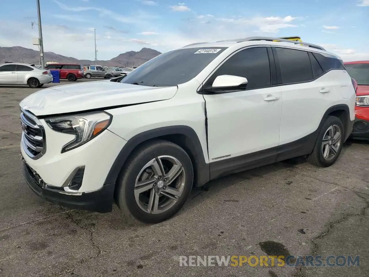 1 Photograph of a damaged car 3GKALPEVXML303941 GMC TERRAIN 2021