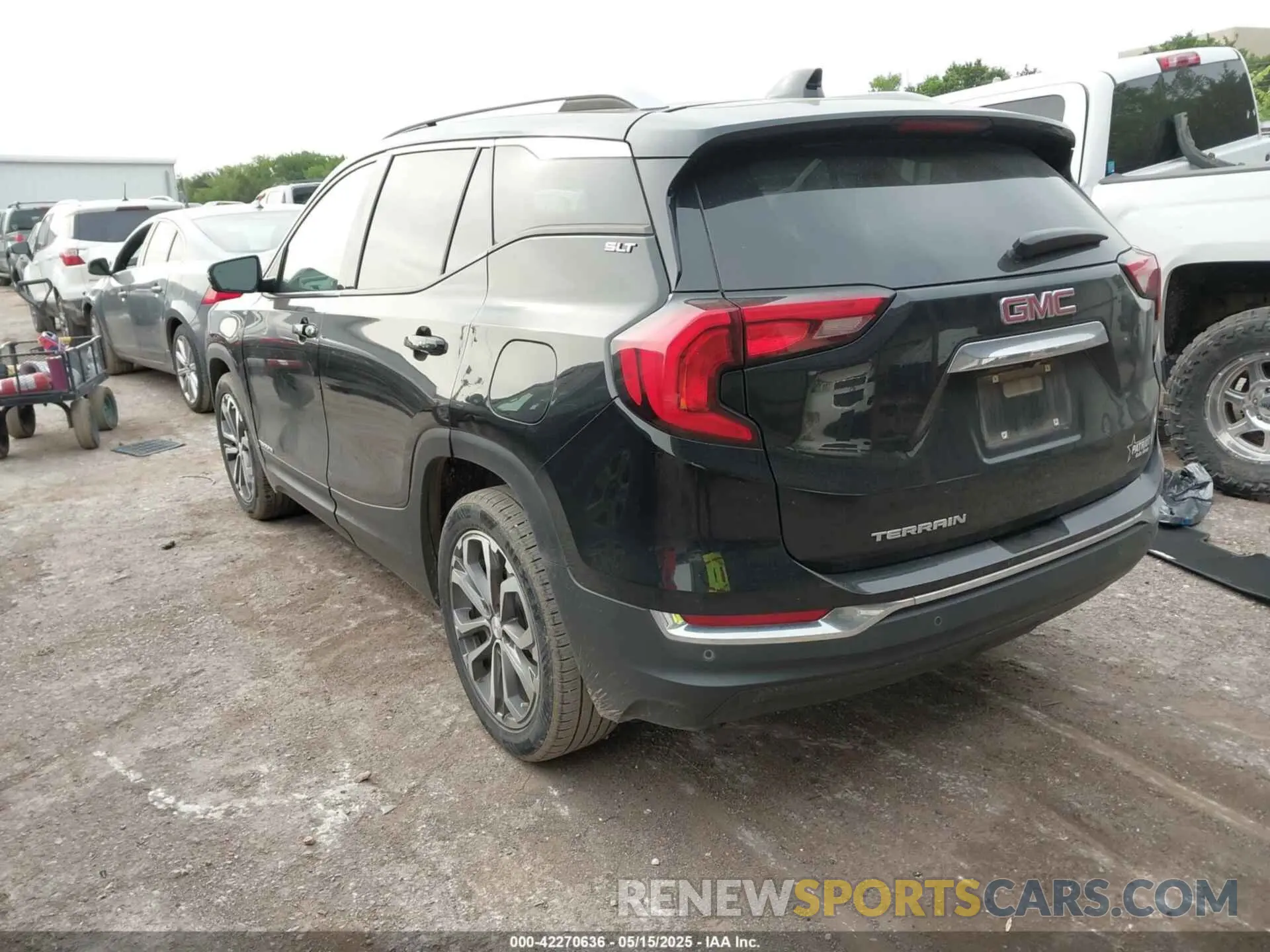 3 Photograph of a damaged car 3GKALPEVXML376677 GMC TERRAIN 2021