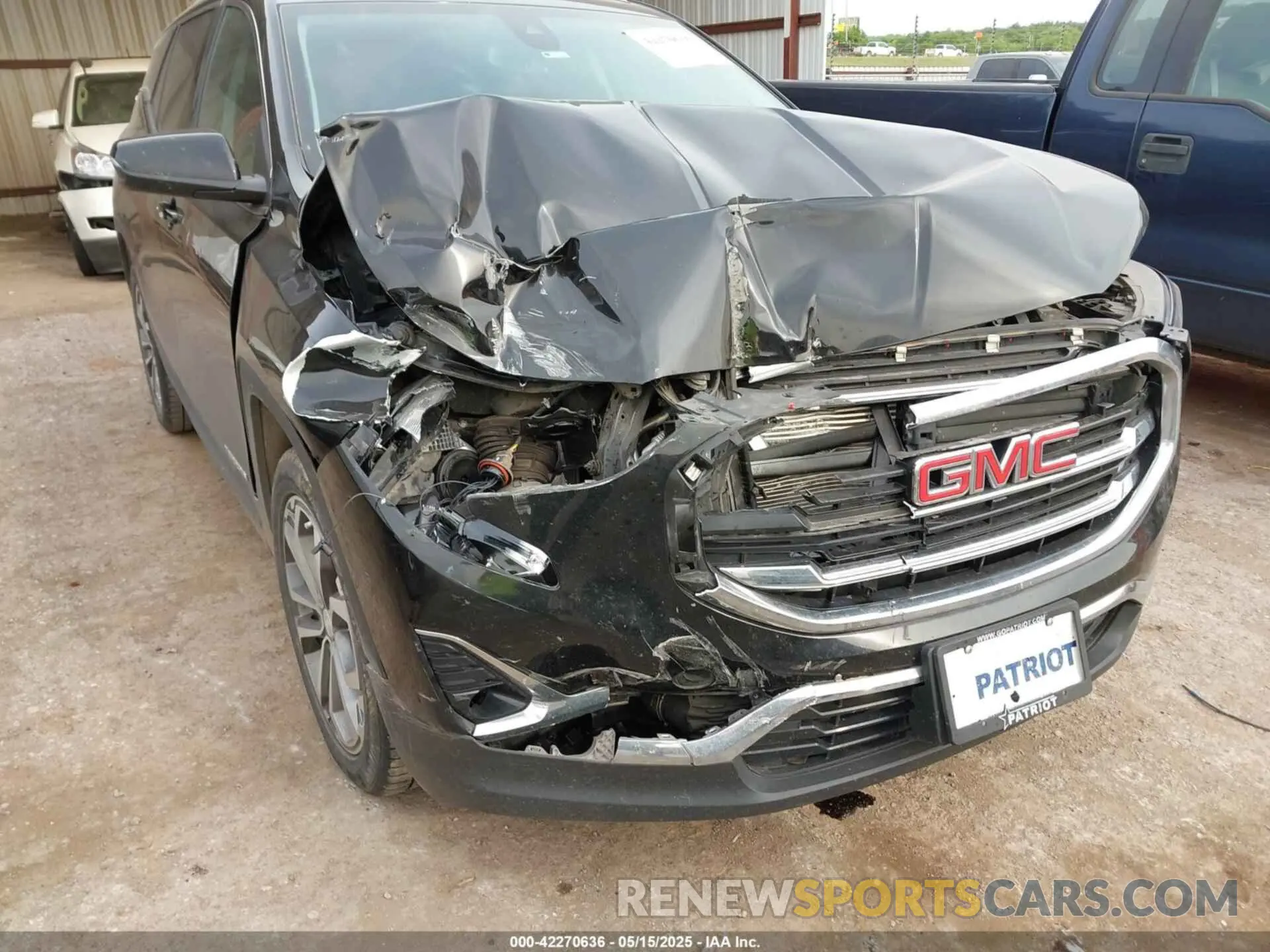 6 Photograph of a damaged car 3GKALPEVXML376677 GMC TERRAIN 2021