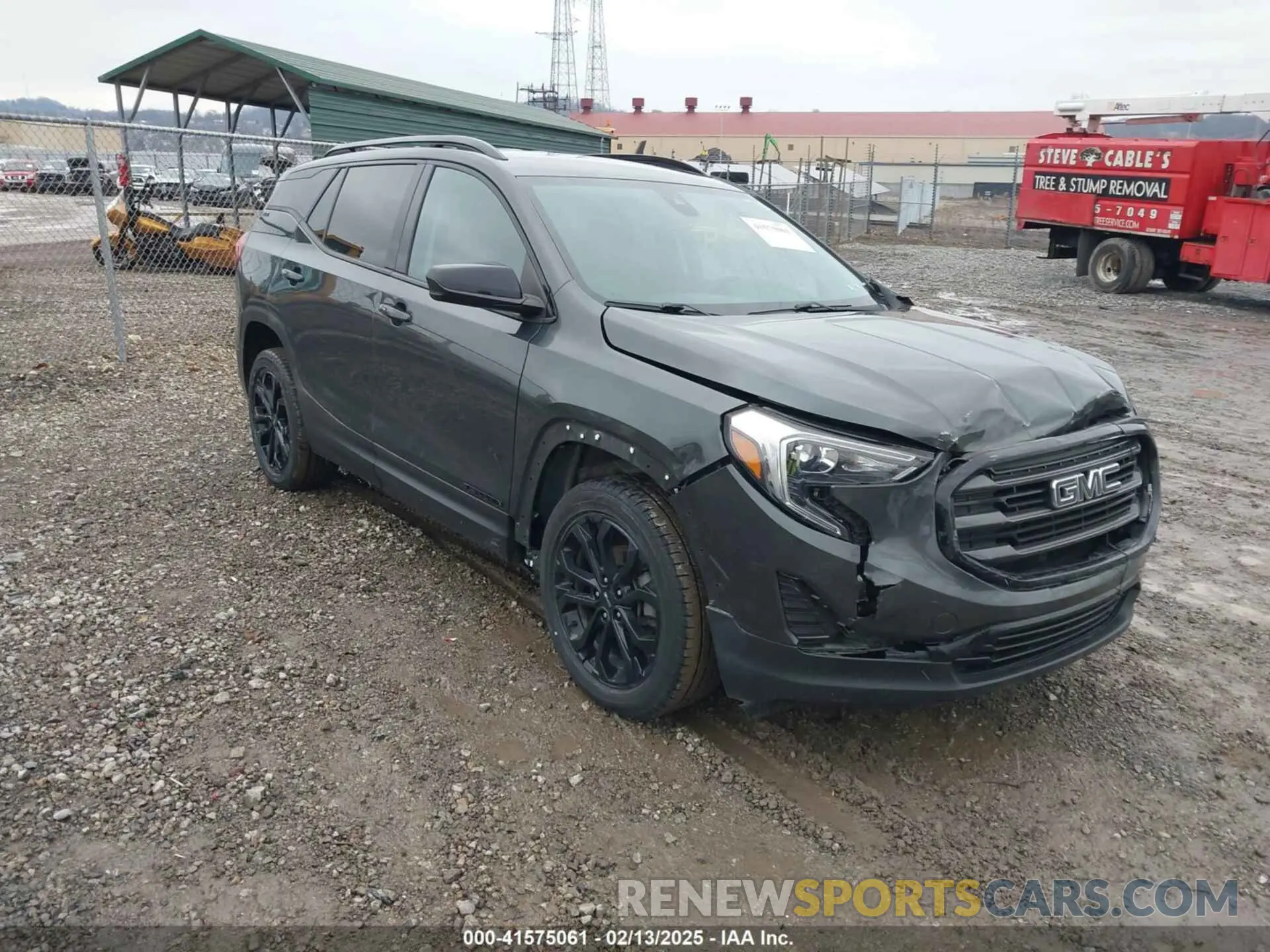 1 Photograph of a damaged car 3GKALTEV0ML355278 GMC TERRAIN 2021