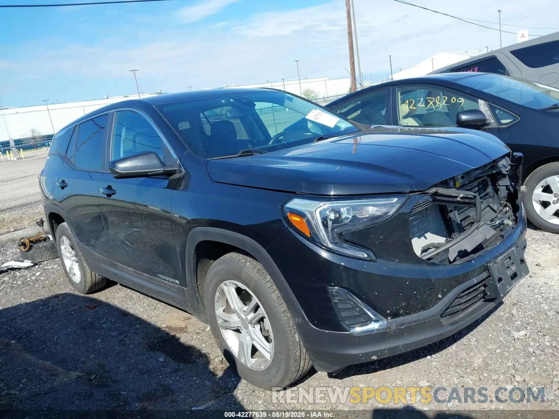 1 Photograph of a damaged car 3GKALTEV0ML358276 GMC TERRAIN 2021