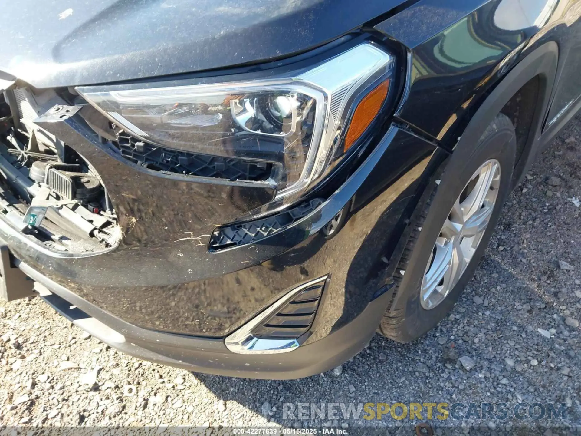 17 Photograph of a damaged car 3GKALTEV0ML358276 GMC TERRAIN 2021