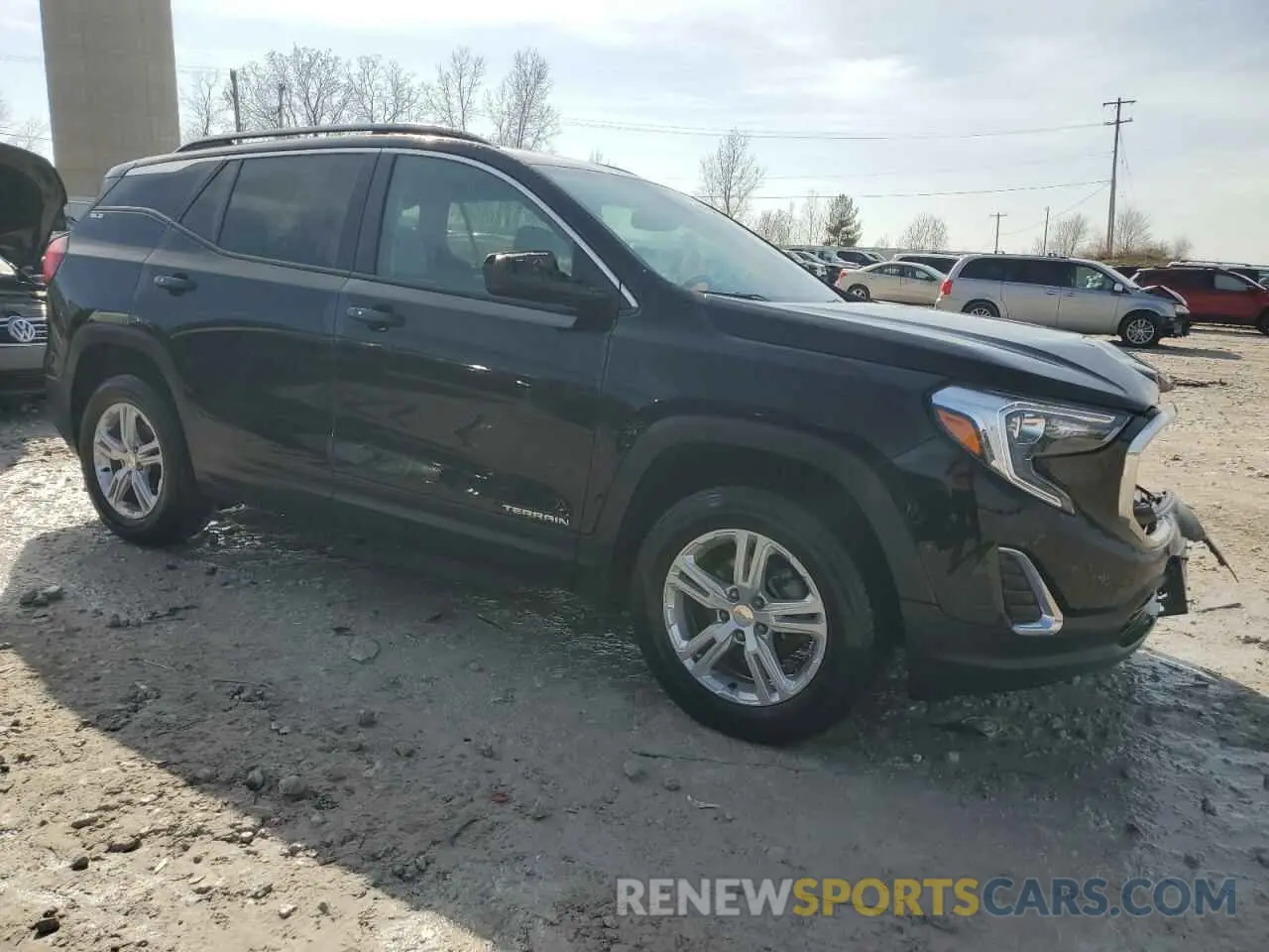 4 Photograph of a damaged car 3GKALTEV0ML384070 GMC TERRAIN 2021