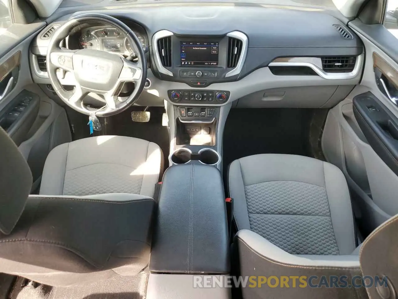 8 Photograph of a damaged car 3GKALTEV0ML384070 GMC TERRAIN 2021