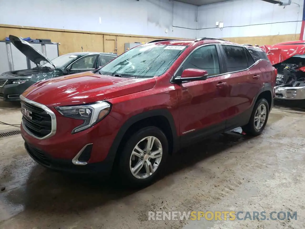 1 Photograph of a damaged car 3GKALTEV1ML317378 GMC TERRAIN 2021
