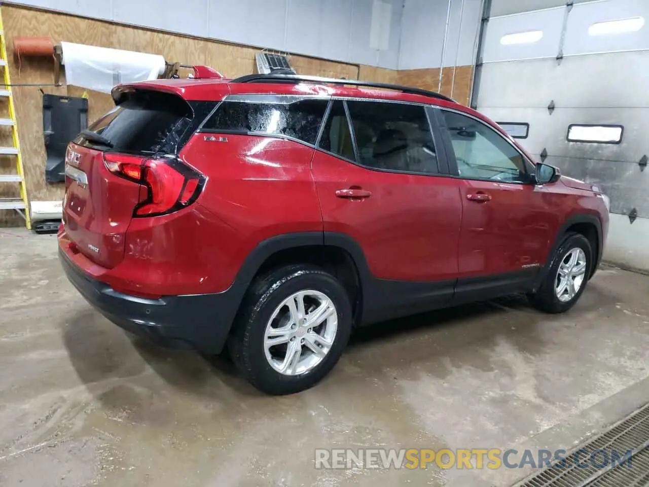 3 Photograph of a damaged car 3GKALTEV1ML317378 GMC TERRAIN 2021
