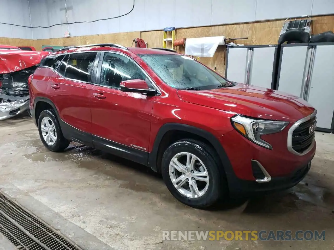 4 Photograph of a damaged car 3GKALTEV1ML317378 GMC TERRAIN 2021