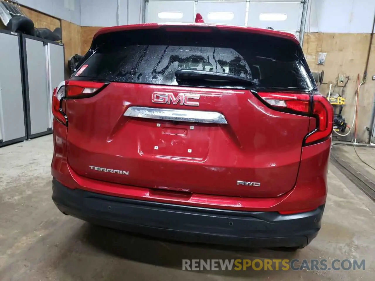 6 Photograph of a damaged car 3GKALTEV1ML317378 GMC TERRAIN 2021