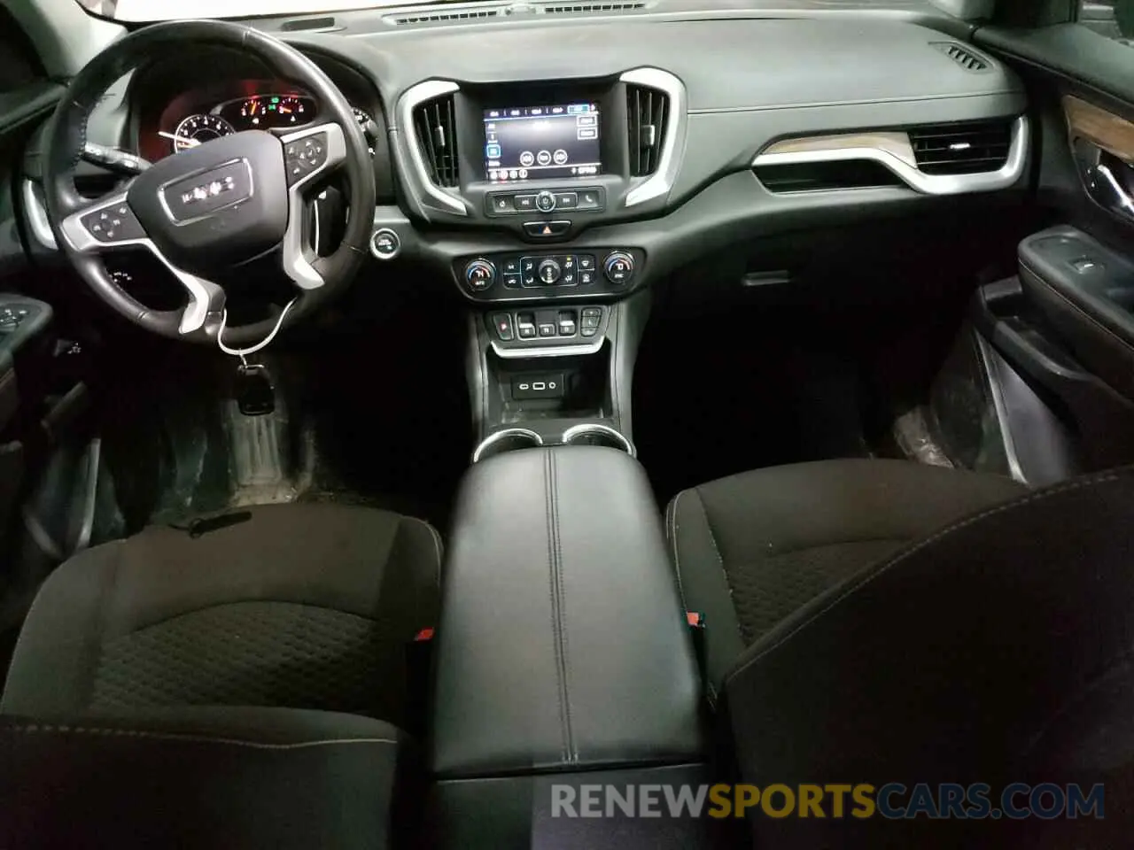 8 Photograph of a damaged car 3GKALTEV1ML317378 GMC TERRAIN 2021