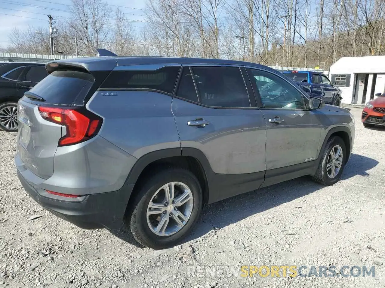 3 Photograph of a damaged car 3GKALTEV1ML319583 GMC TERRAIN 2021