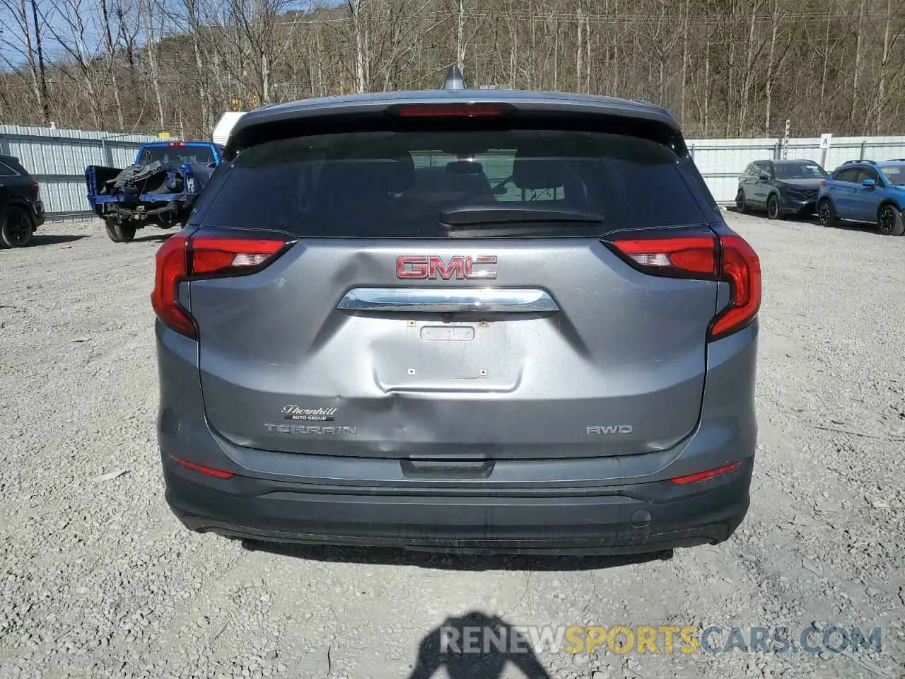 6 Photograph of a damaged car 3GKALTEV1ML319583 GMC TERRAIN 2021