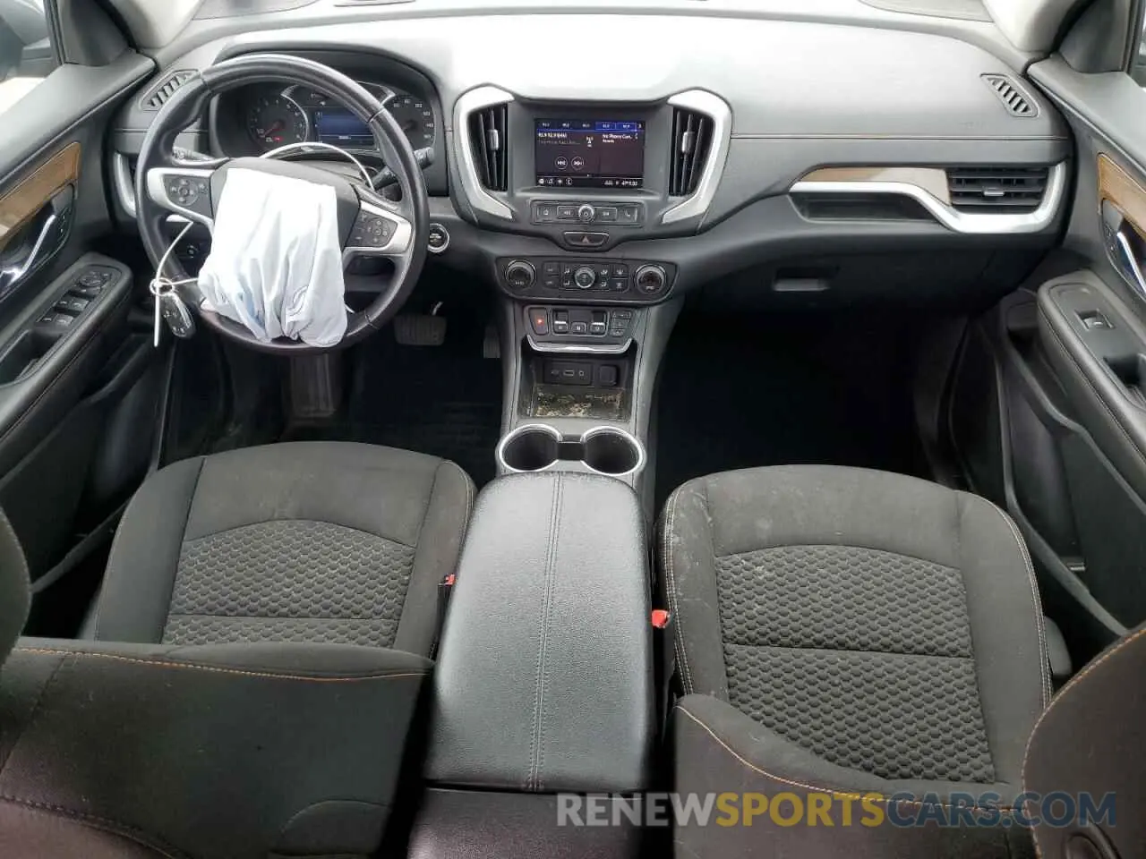 8 Photograph of a damaged car 3GKALTEV2ML315137 GMC TERRAIN 2021