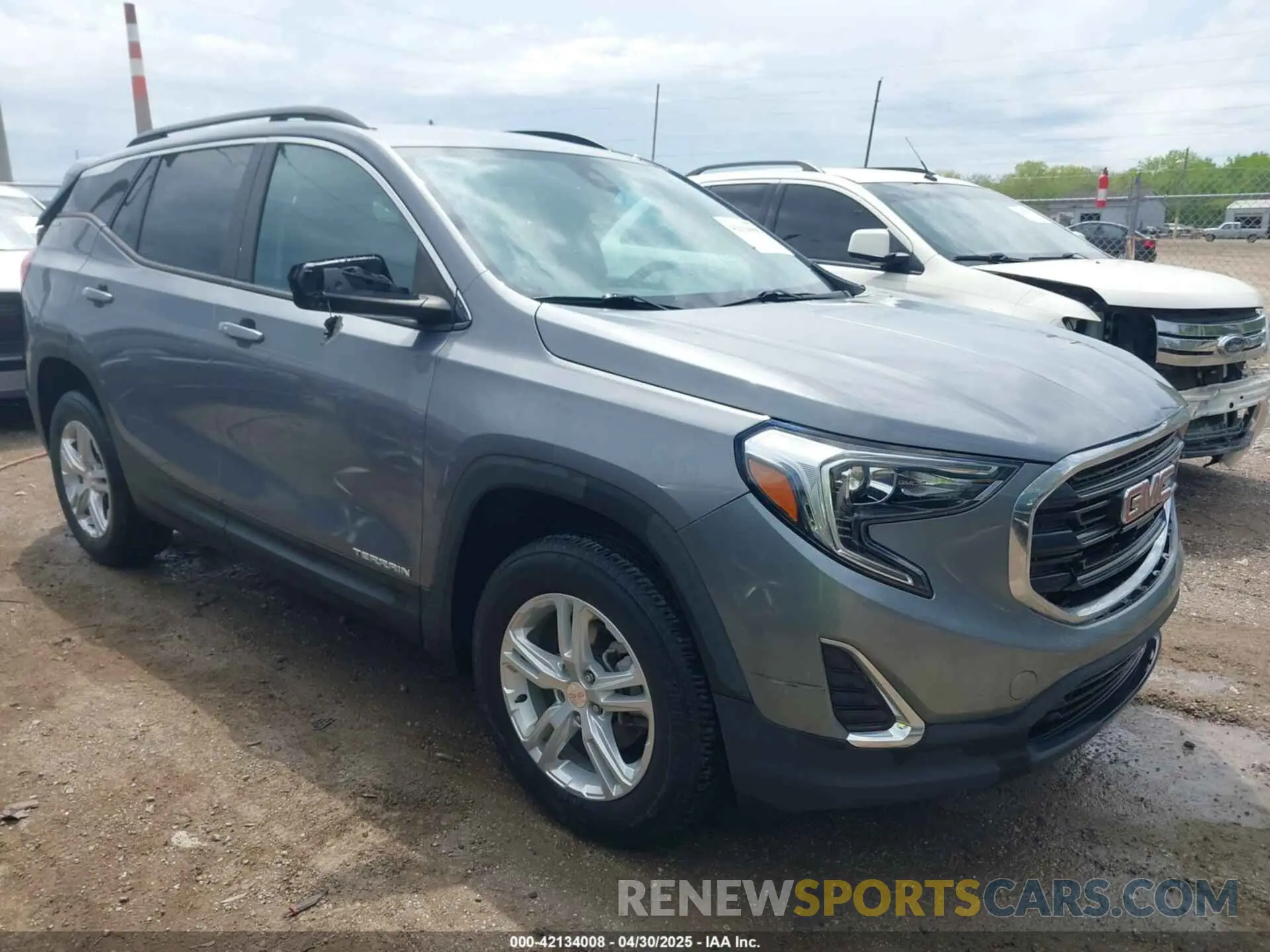 1 Photograph of a damaged car 3GKALTEV2ML349661 GMC TERRAIN 2021
