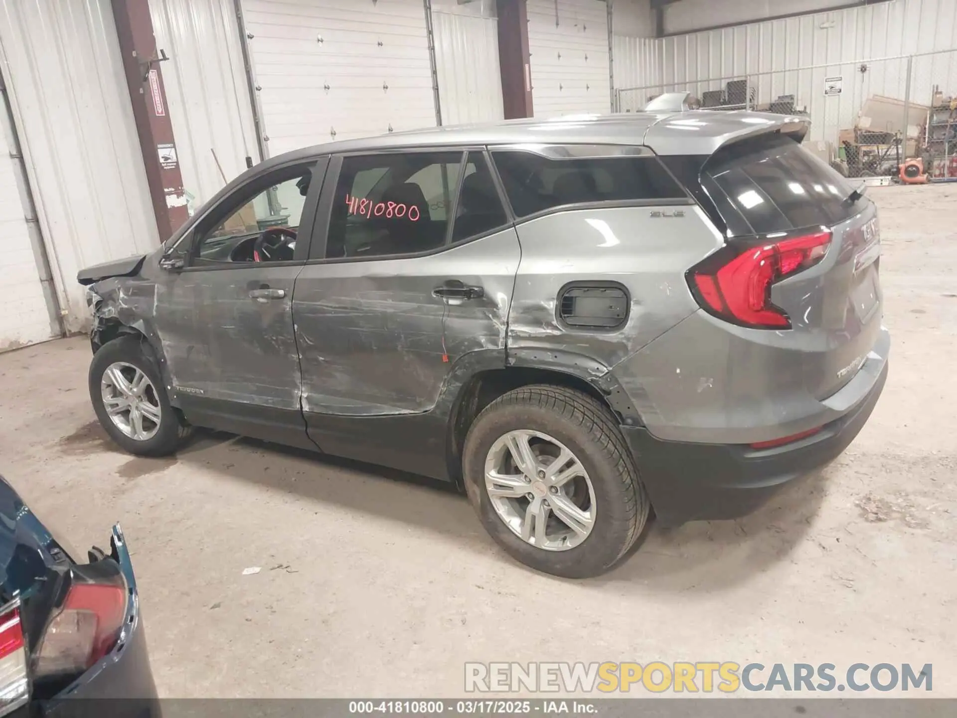 14 Photograph of a damaged car 3GKALTEV2ML370414 GMC TERRAIN 2021