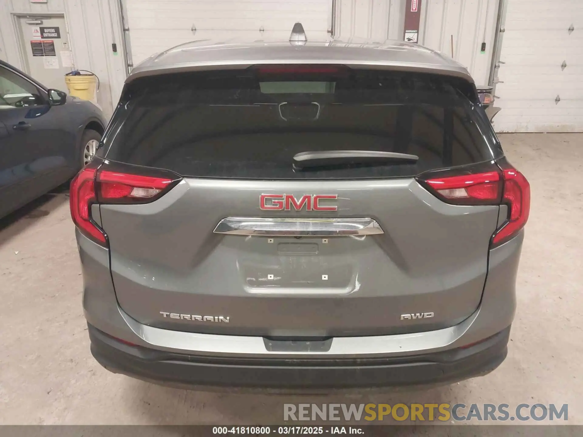 16 Photograph of a damaged car 3GKALTEV2ML370414 GMC TERRAIN 2021