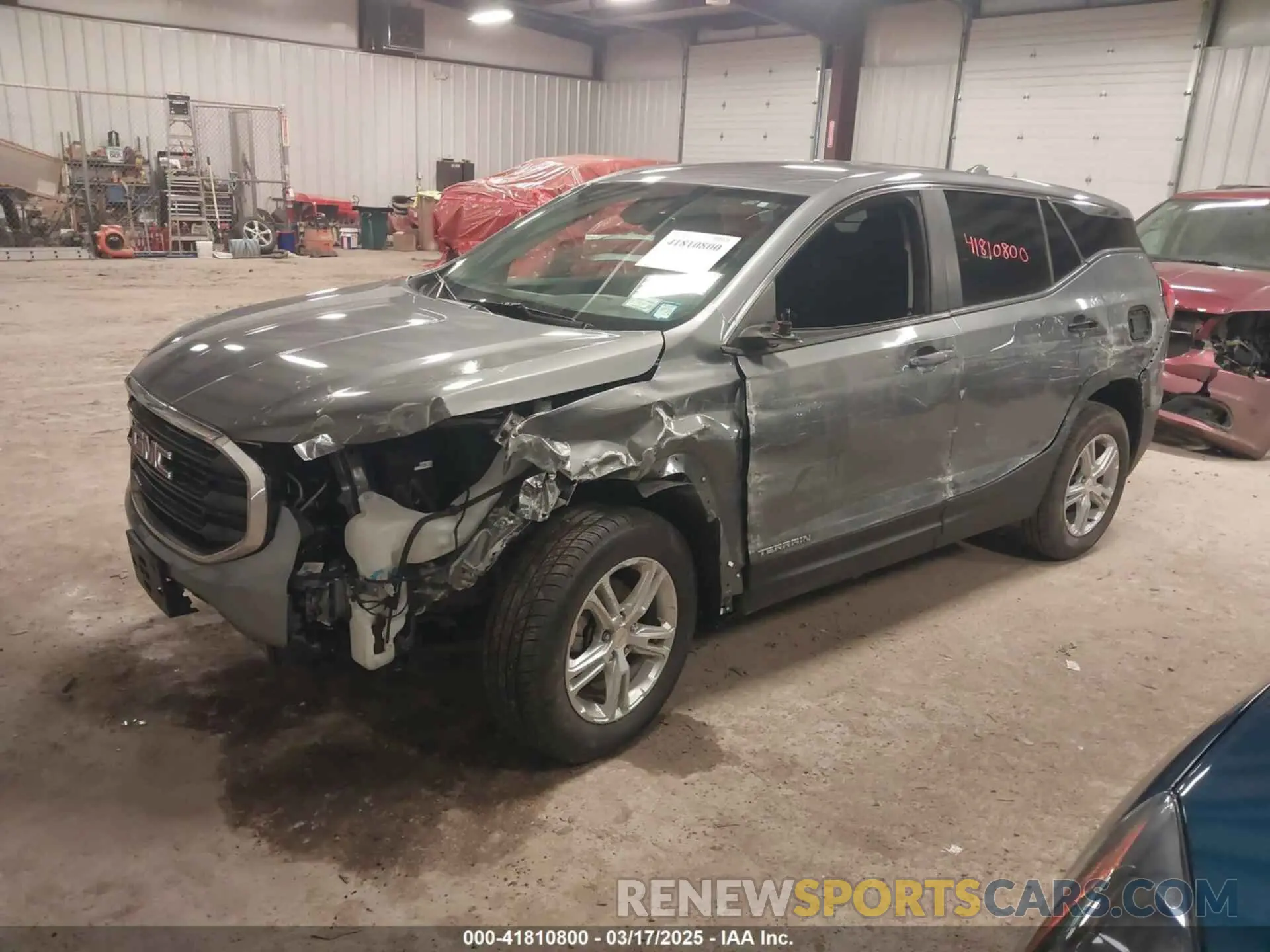 2 Photograph of a damaged car 3GKALTEV2ML370414 GMC TERRAIN 2021