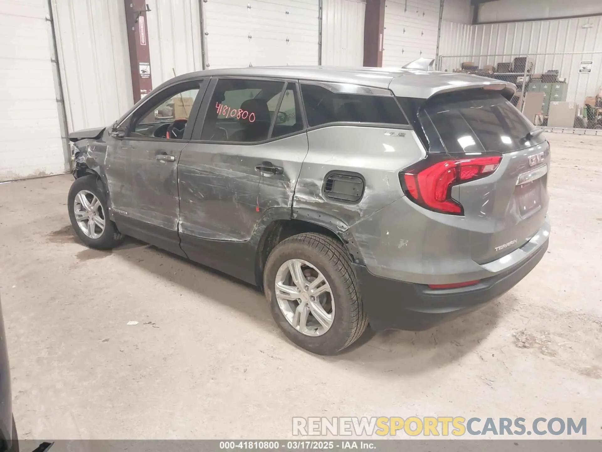 3 Photograph of a damaged car 3GKALTEV2ML370414 GMC TERRAIN 2021