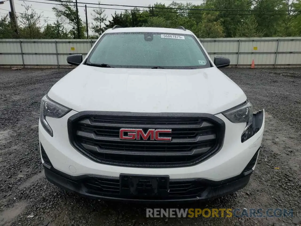 5 Photograph of a damaged car 3GKALTEV5ML386042 GMC TERRAIN 2021