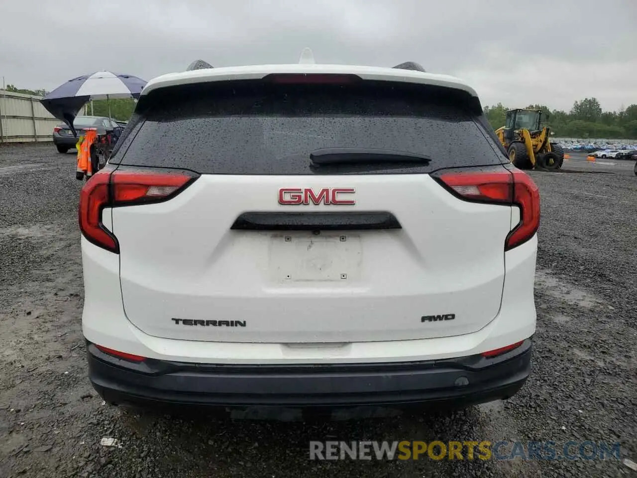 6 Photograph of a damaged car 3GKALTEV5ML386042 GMC TERRAIN 2021