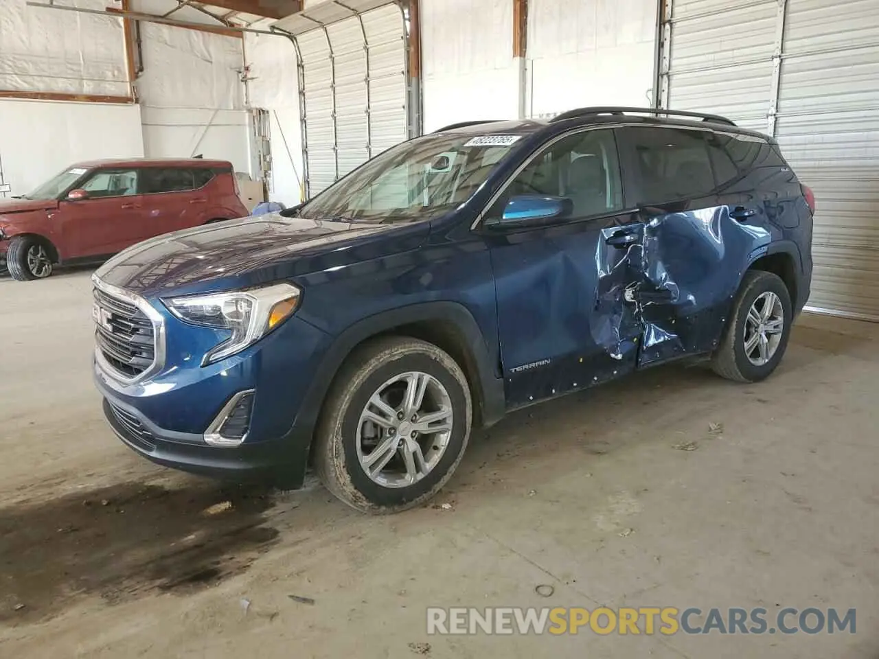 1 Photograph of a damaged car 3GKALTEV5ML387420 GMC TERRAIN 2021