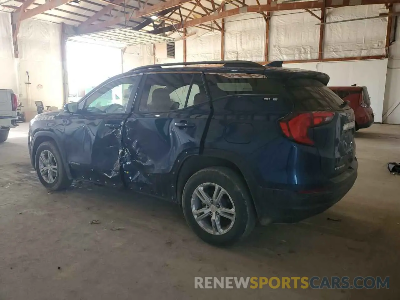 2 Photograph of a damaged car 3GKALTEV5ML387420 GMC TERRAIN 2021