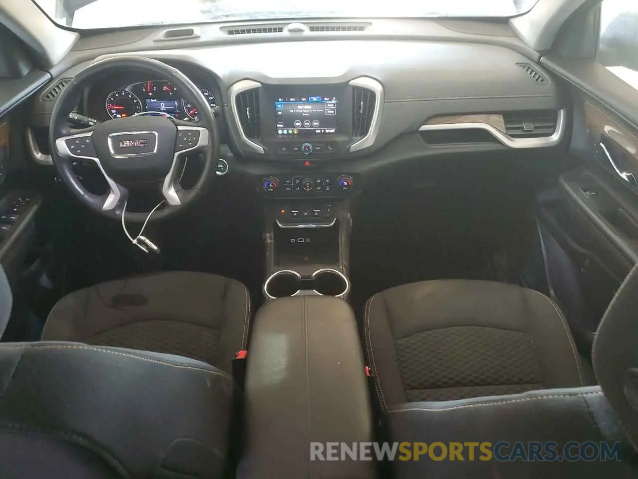 8 Photograph of a damaged car 3GKALTEV5ML387420 GMC TERRAIN 2021