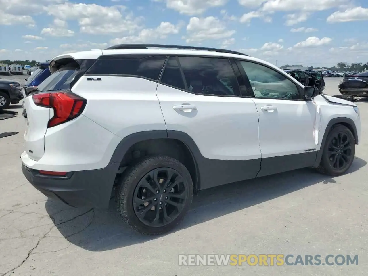 3 Photograph of a damaged car 3GKALTEV6ML336654 GMC TERRAIN 2021