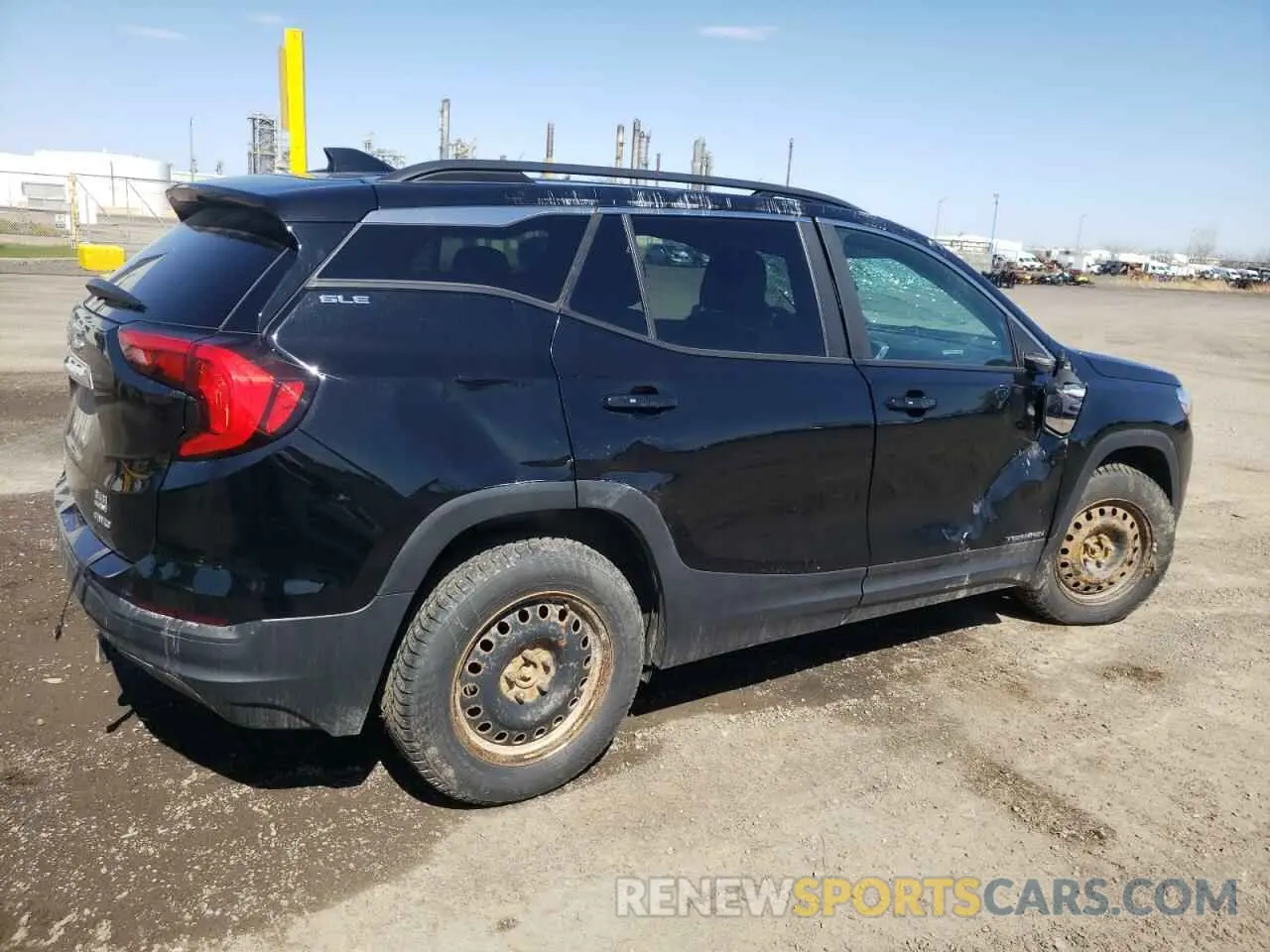 3 Photograph of a damaged car 3GKALTEV7ML367301 GMC TERRAIN 2021