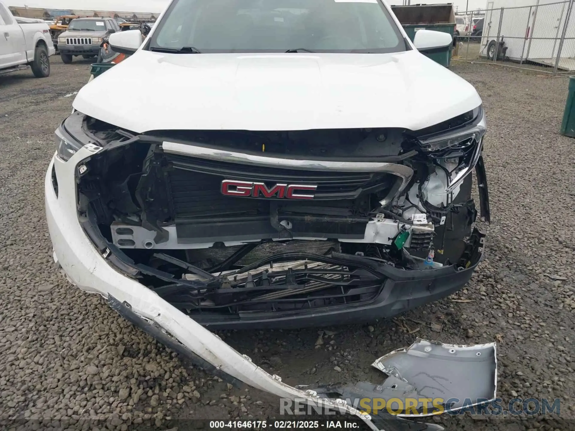 12 Photograph of a damaged car 3GKALTEV8ML353620 GMC TERRAIN 2021