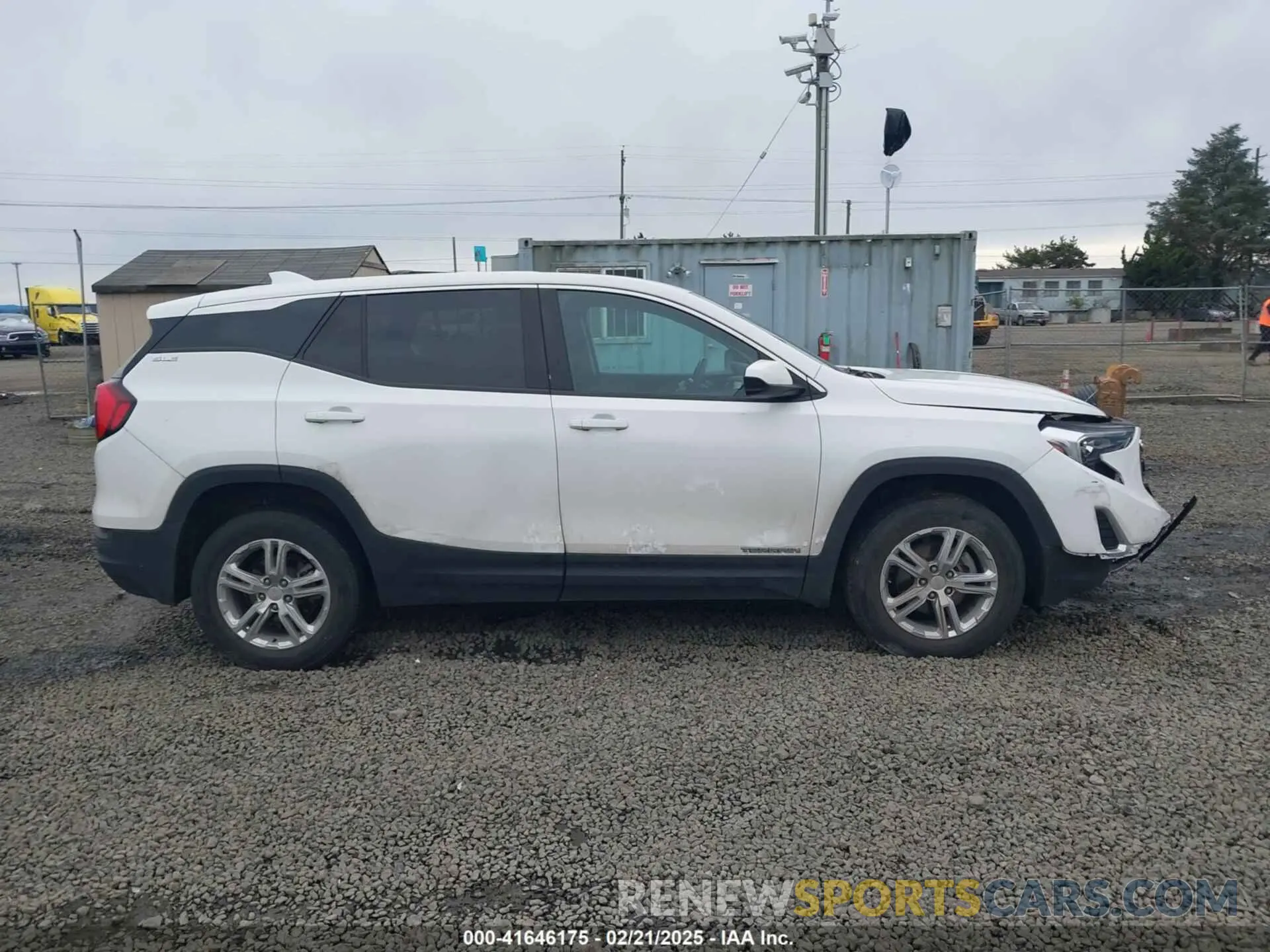 13 Photograph of a damaged car 3GKALTEV8ML353620 GMC TERRAIN 2021