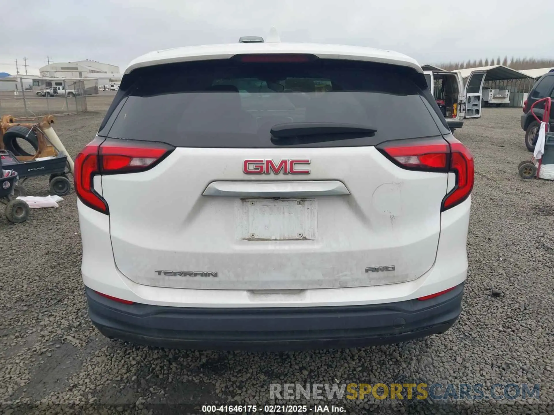 16 Photograph of a damaged car 3GKALTEV8ML353620 GMC TERRAIN 2021