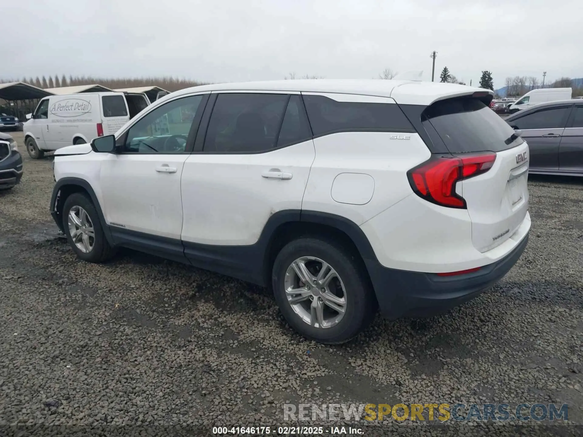 3 Photograph of a damaged car 3GKALTEV8ML353620 GMC TERRAIN 2021