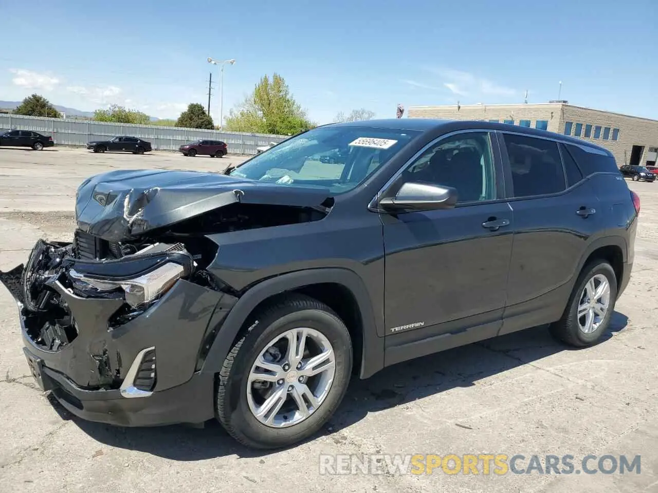 1 Photograph of a damaged car 3GKALTEV8ML358946 GMC TERRAIN 2021