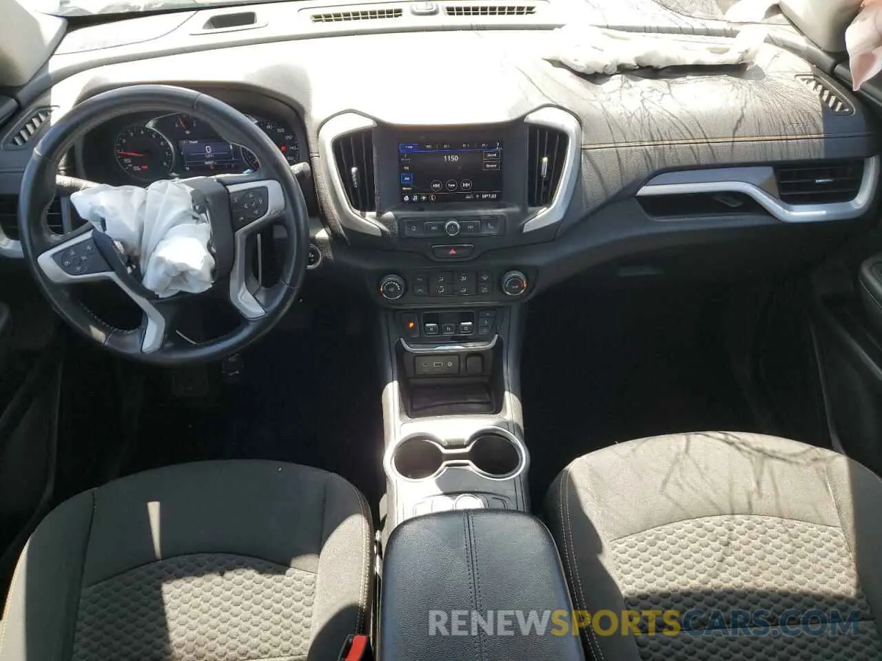 8 Photograph of a damaged car 3GKALTEV8ML358946 GMC TERRAIN 2021