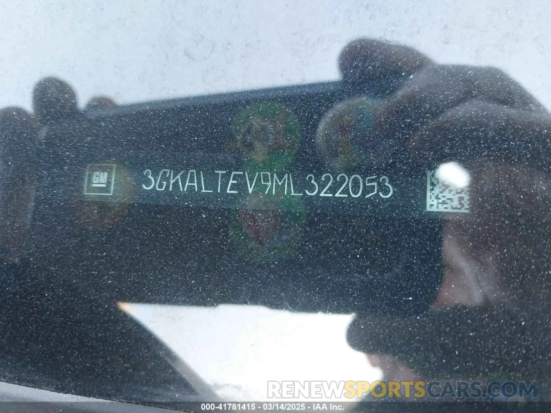 18 Photograph of a damaged car 3GKALTEV9ML322053 GMC TERRAIN 2021