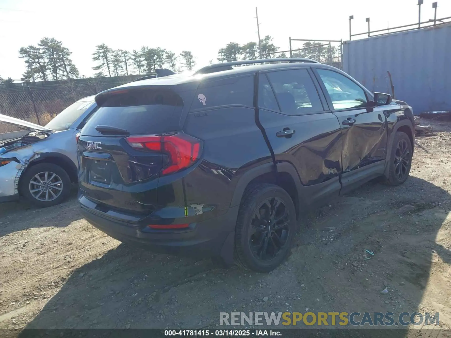 4 Photograph of a damaged car 3GKALTEV9ML322053 GMC TERRAIN 2021